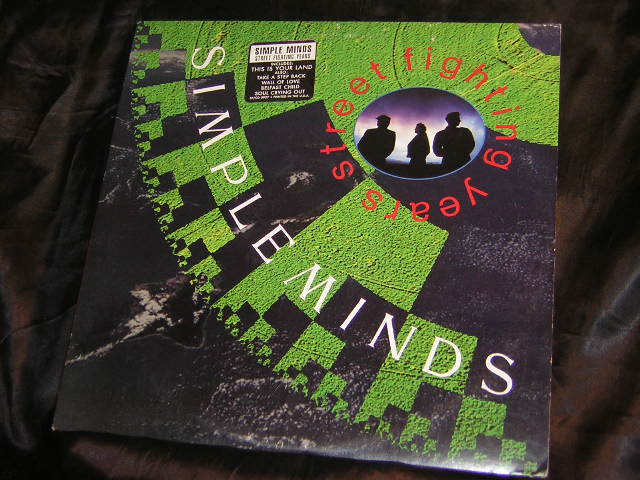 Simple Minds - Street Fighting Years Record